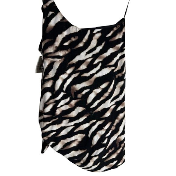 Magicsuit Amal Animal Print One Shoulder Swim Dress in Zimbabwe Size 16 - Picture 11 of 11